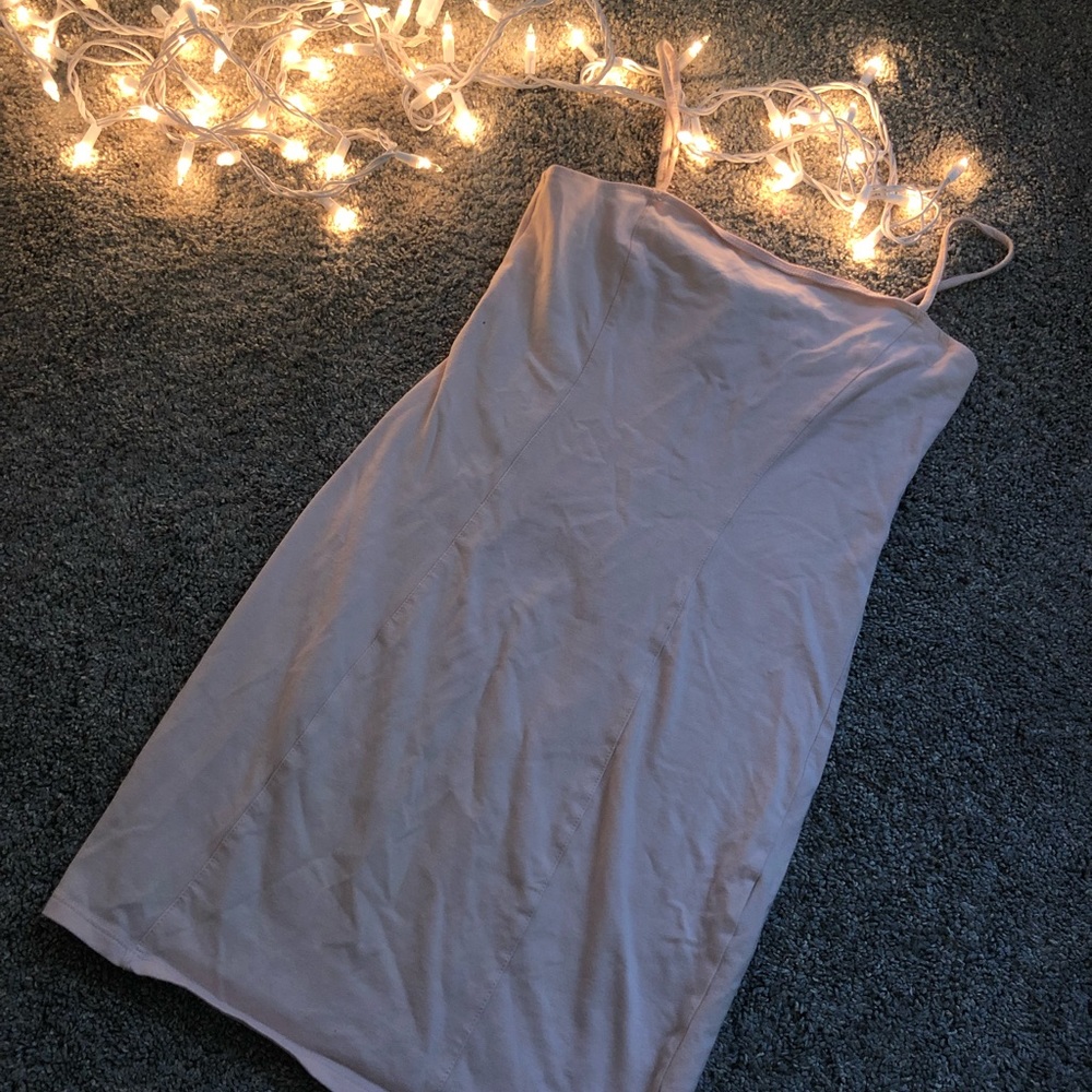 Body con spaghetti strap dress